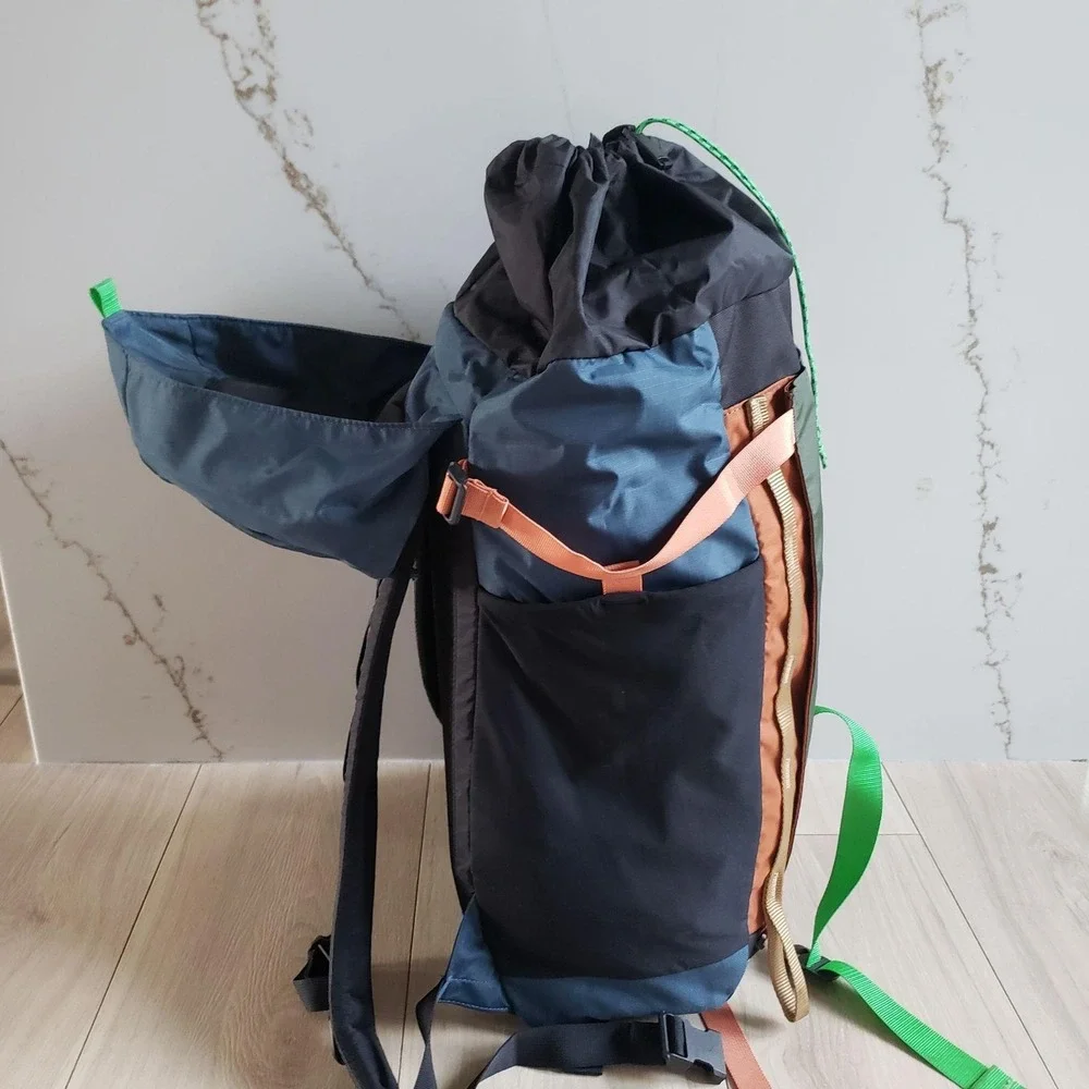 Topo Designs Backpack Multicolor Hiking Daypack One Size Men Nylon Padded Straps